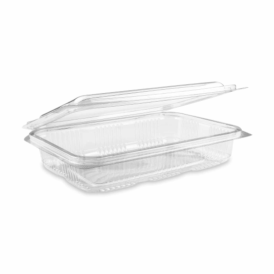 HP74708 Vanička s viečkom hranatá priehľadná 800ml/50ks