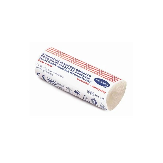 Ovínadlo hydrofilné 6cmx4m elastické