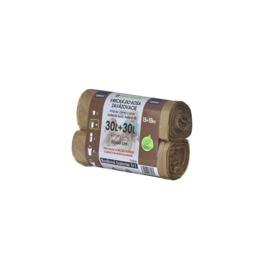 Vrecia na odpad 30l  2 ks/bal 15ks