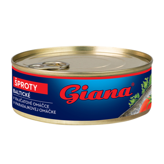 Giana Baltické šprotyv parad. omáčke 240g