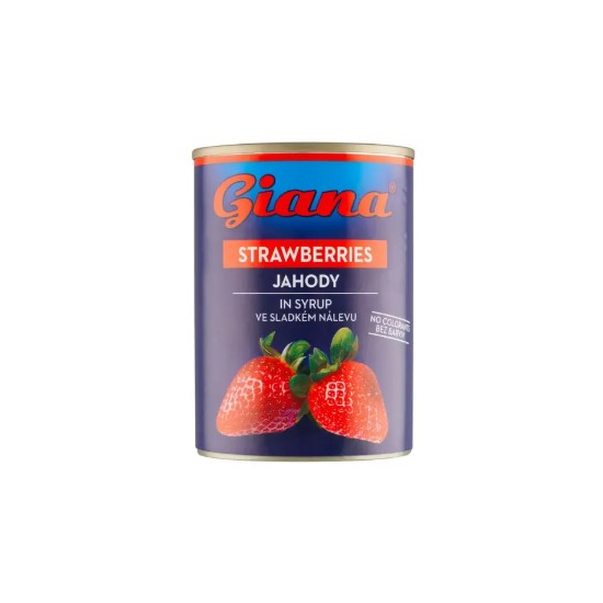Giana Jahodový kompót 425ml