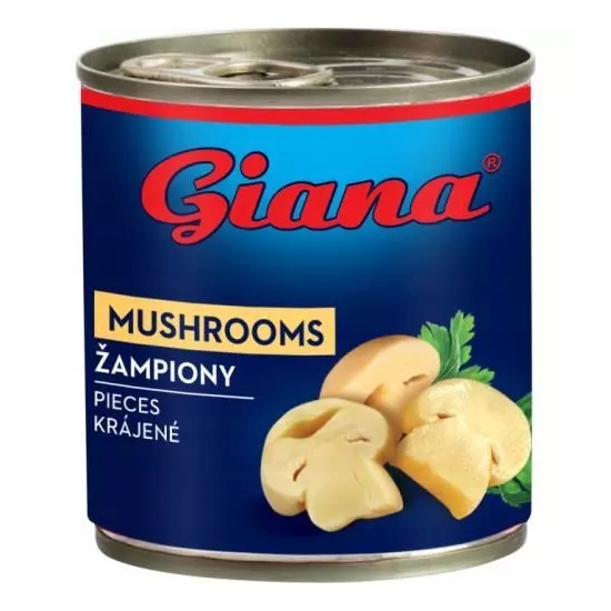 Giana Šampiňóny krájané 212ml