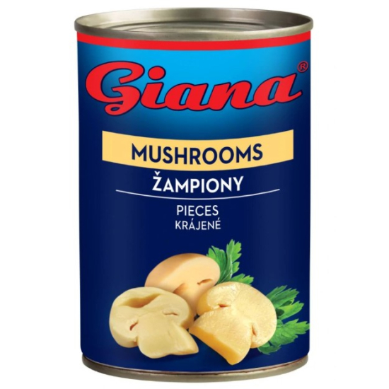 Giana Šampiňóny krájané 425ml