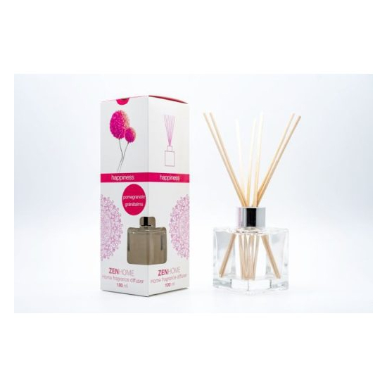 ZENHOME Vonný difúzer s tyčinkami 50ml Happiness
