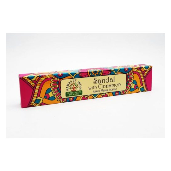 ZENHOME Namaste Vonné paličky 15g "Sandal with Cinnamon"