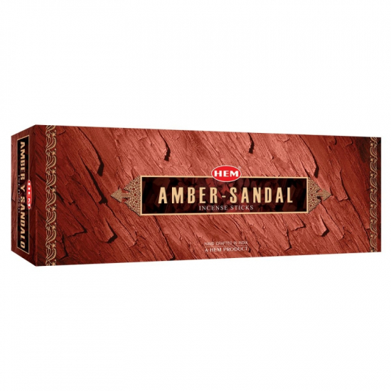 ZENHOME hem Vonné paličky 20ks Amber Sandal