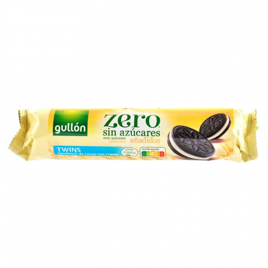 Gullón Kakaové keksy plnené so sladidlom 147g