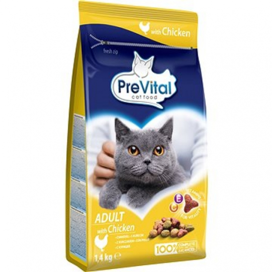 PreVital Granule pre mačky kuracie 1,4kg