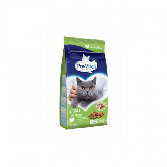PreVital Granule pre mačky morčacie 1,4kg