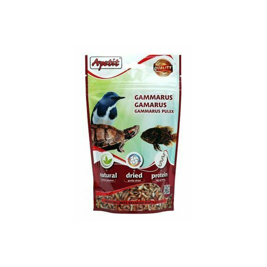 Apetit Gammarus krmivo pre korytnačky a ryby 50g