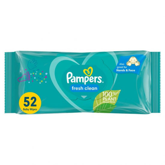 Pampers vlhčené utierky Fresh Clean 52ks