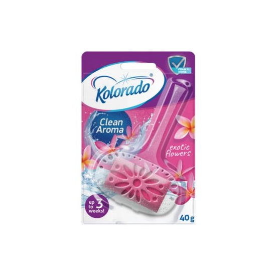 Kolorado WC blok Clean Aroma Exotické kvety 40g